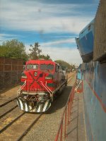 FXE AC4400 Locomotive in the yard